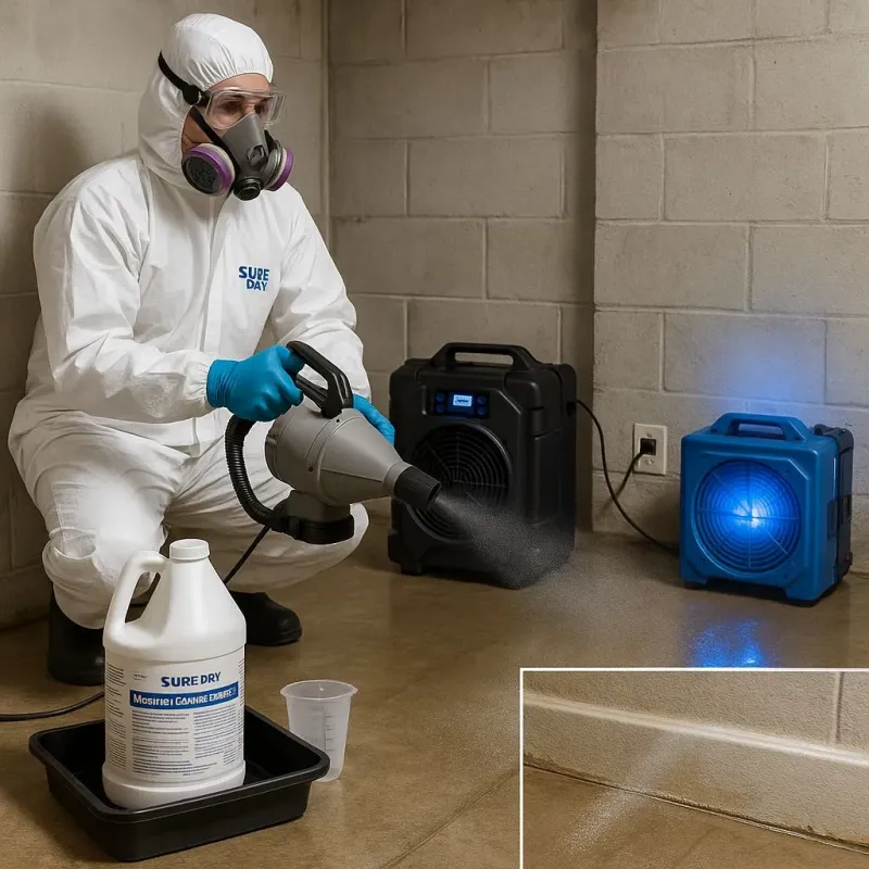 Sanitization and Odor Removal process in Saranac Lake, NY
