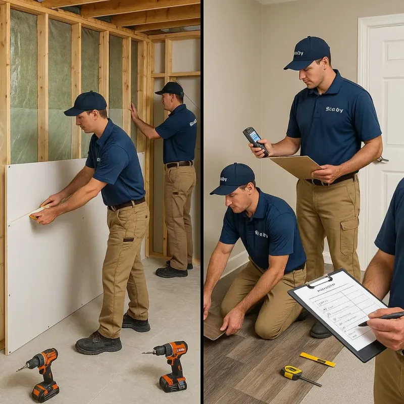 Repairs and Reconstruction process in Saranac Lake, NY